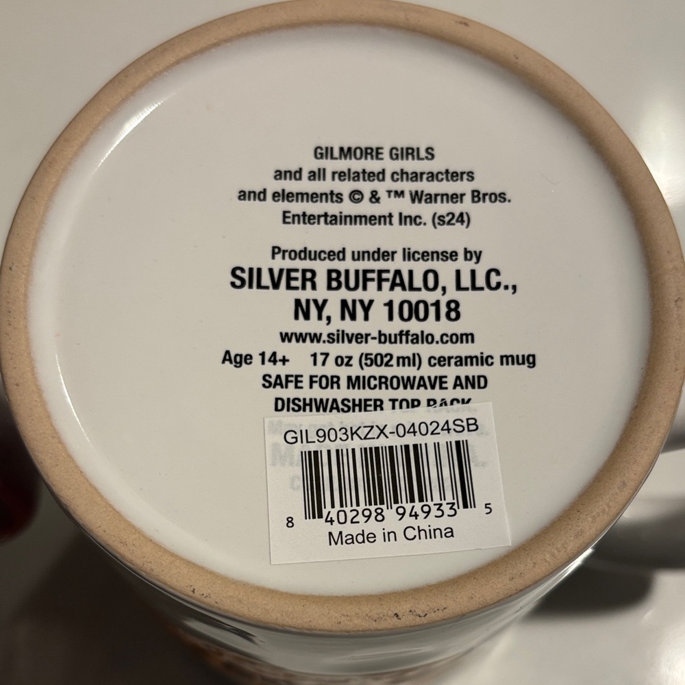 Gilmore Girls Coffee Mug Set - White and Gray - Picture 6 of 6